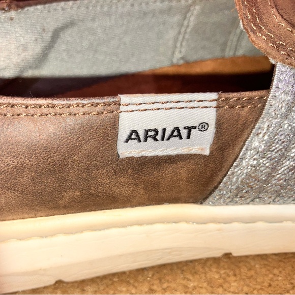 Ariat Ryder brown toe shoes - Picture 4 of 7